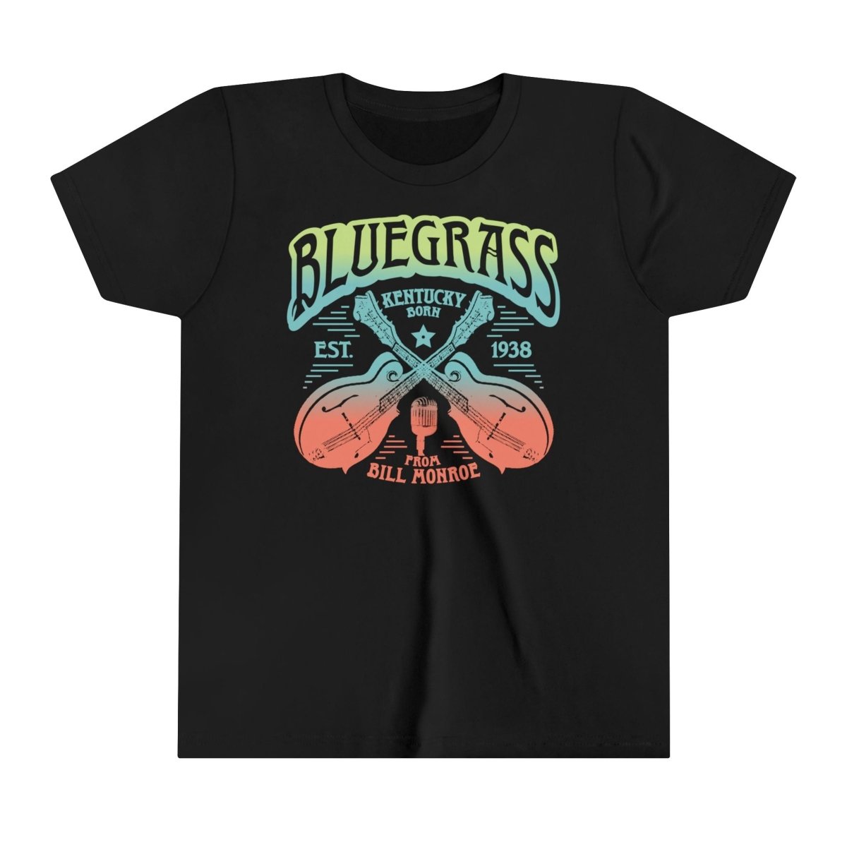 Bluegrass Kids Premium T-Shirt, Southern Roots Music Inspiration