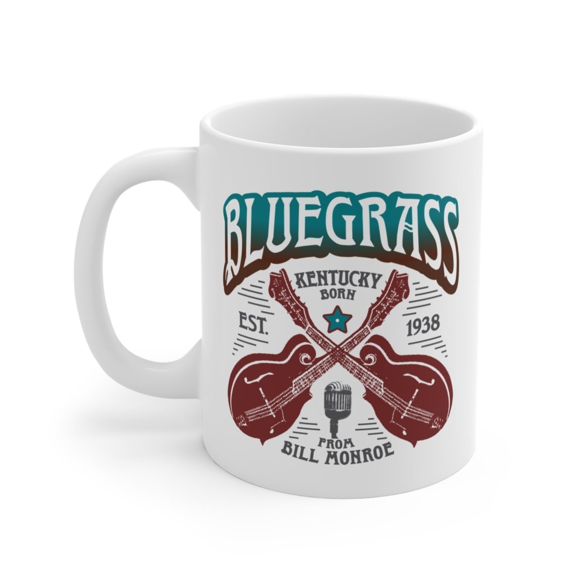 Bluegrass Mug 11 oz, Mandolin Bliss