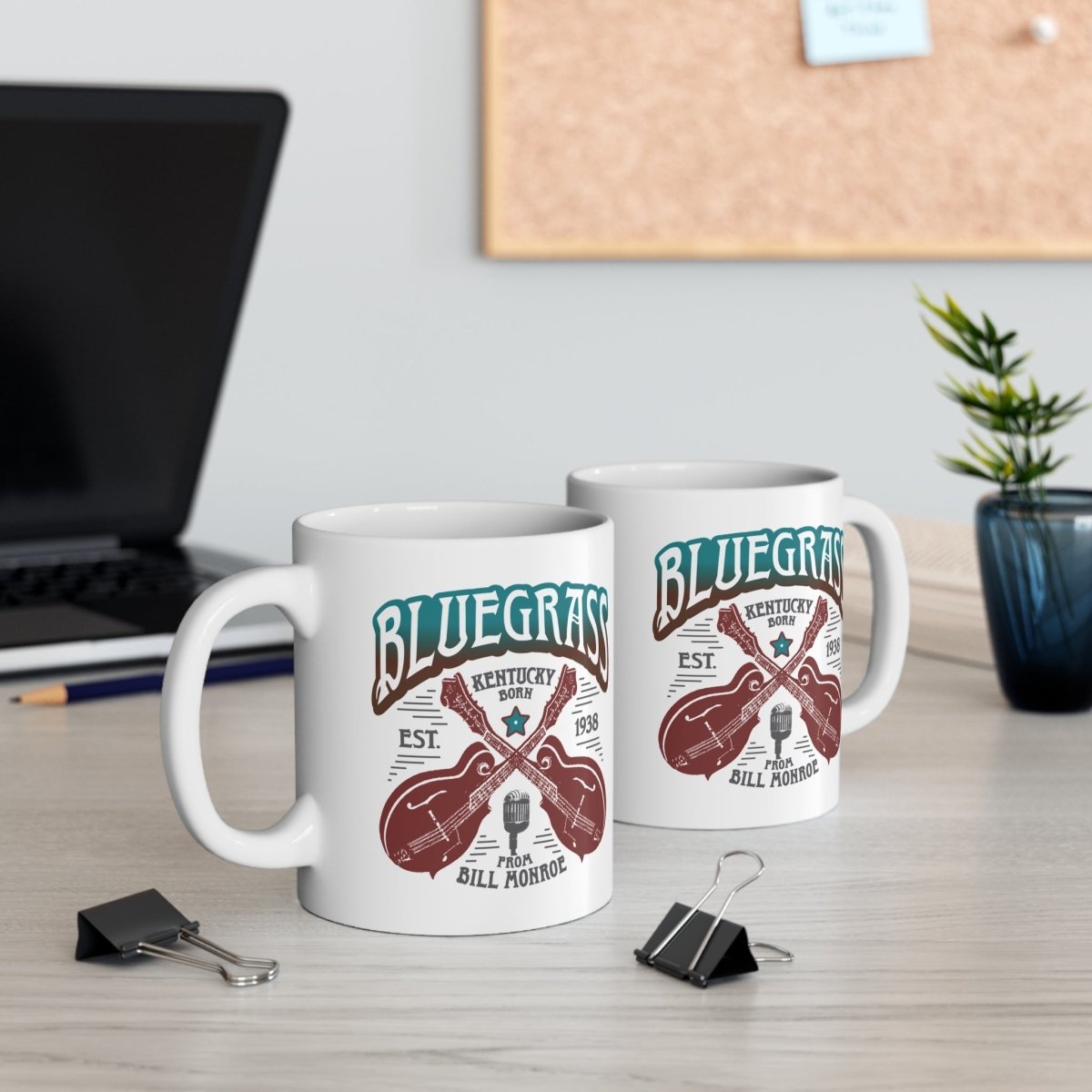 Bluegrass Mug 11 oz, Mandolin Bliss