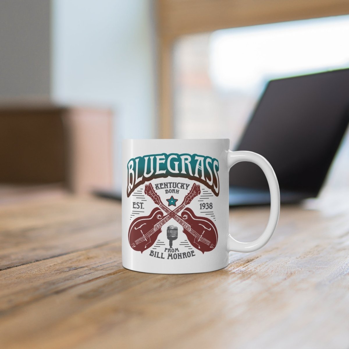 Bluegrass Mug 11 oz, Mandolin Bliss