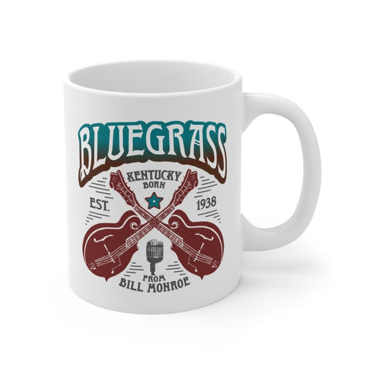 Bluegrass Mug 11 oz, Mandolin Bliss