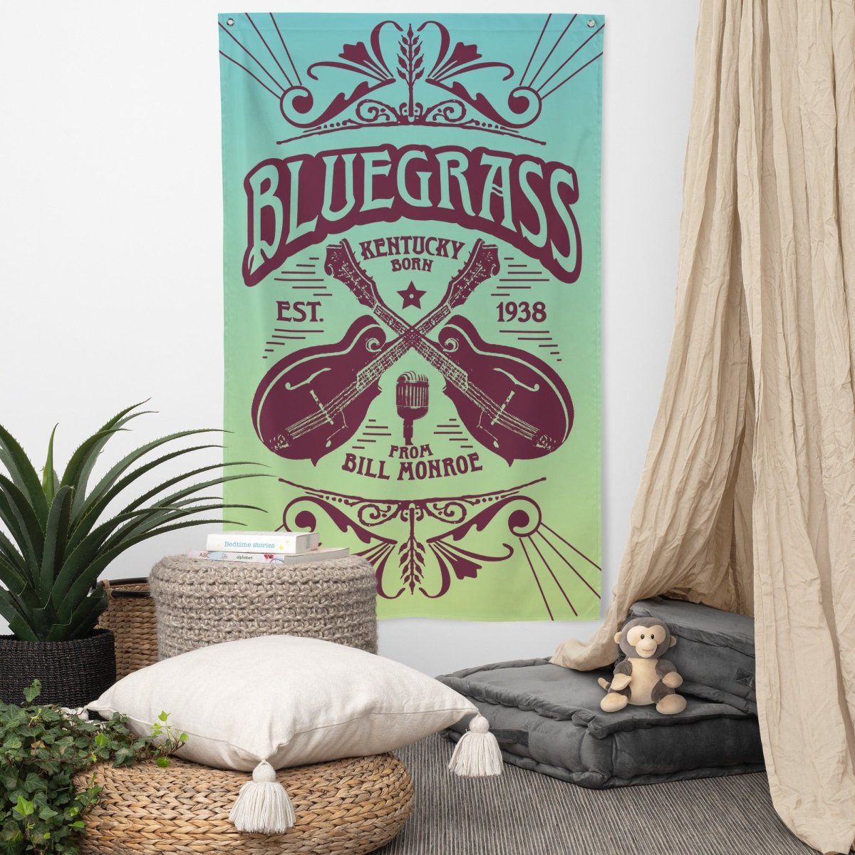 Bluegrass Music Flag, Mandolins