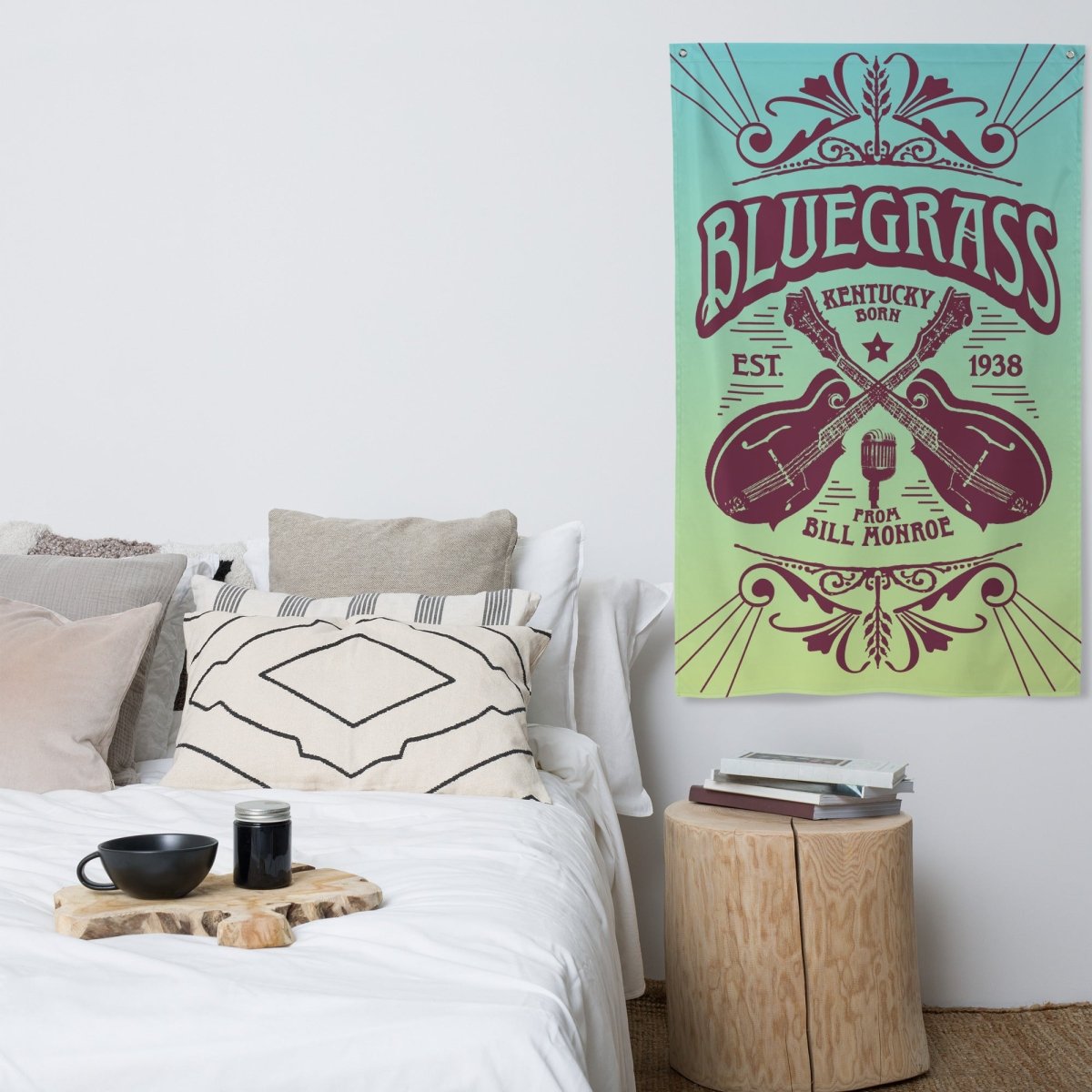 Bluegrass Music Flag, Mandolins