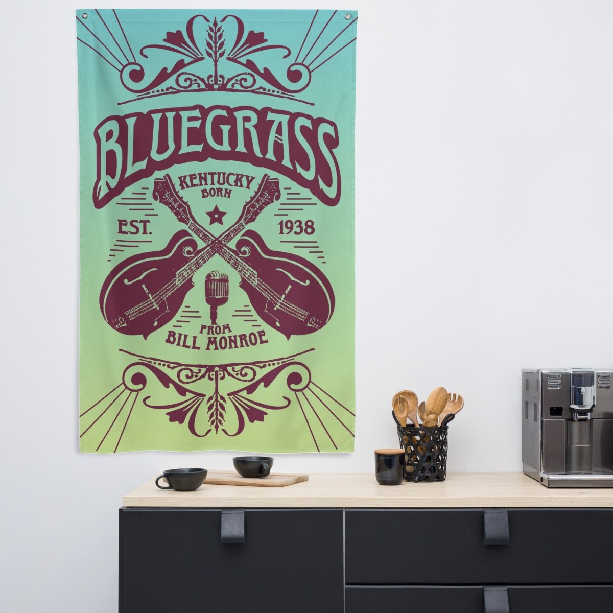 Bluegrass Music Flag, Mandolins