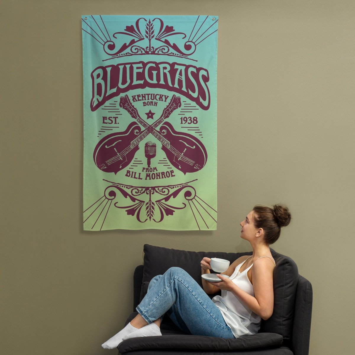 Bluegrass Music Flag, Mandolins