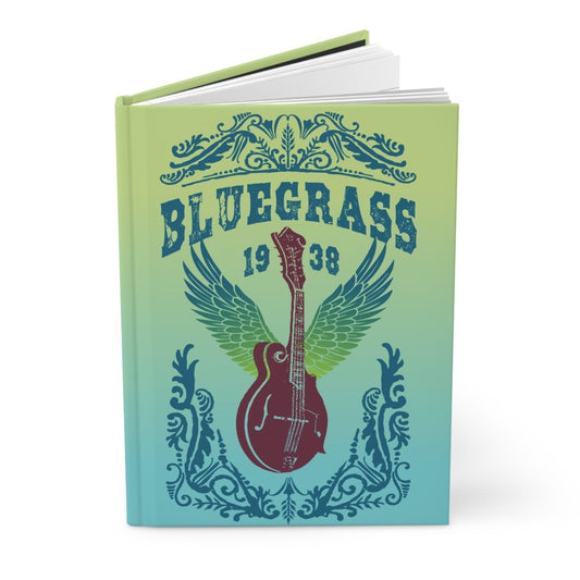Bluegrass Music Hardcover Journal or Notebook