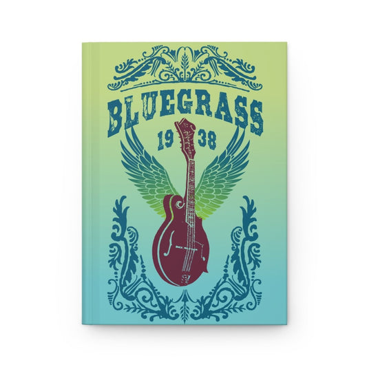 Bluegrass Music Hardcover Journal or Notebook