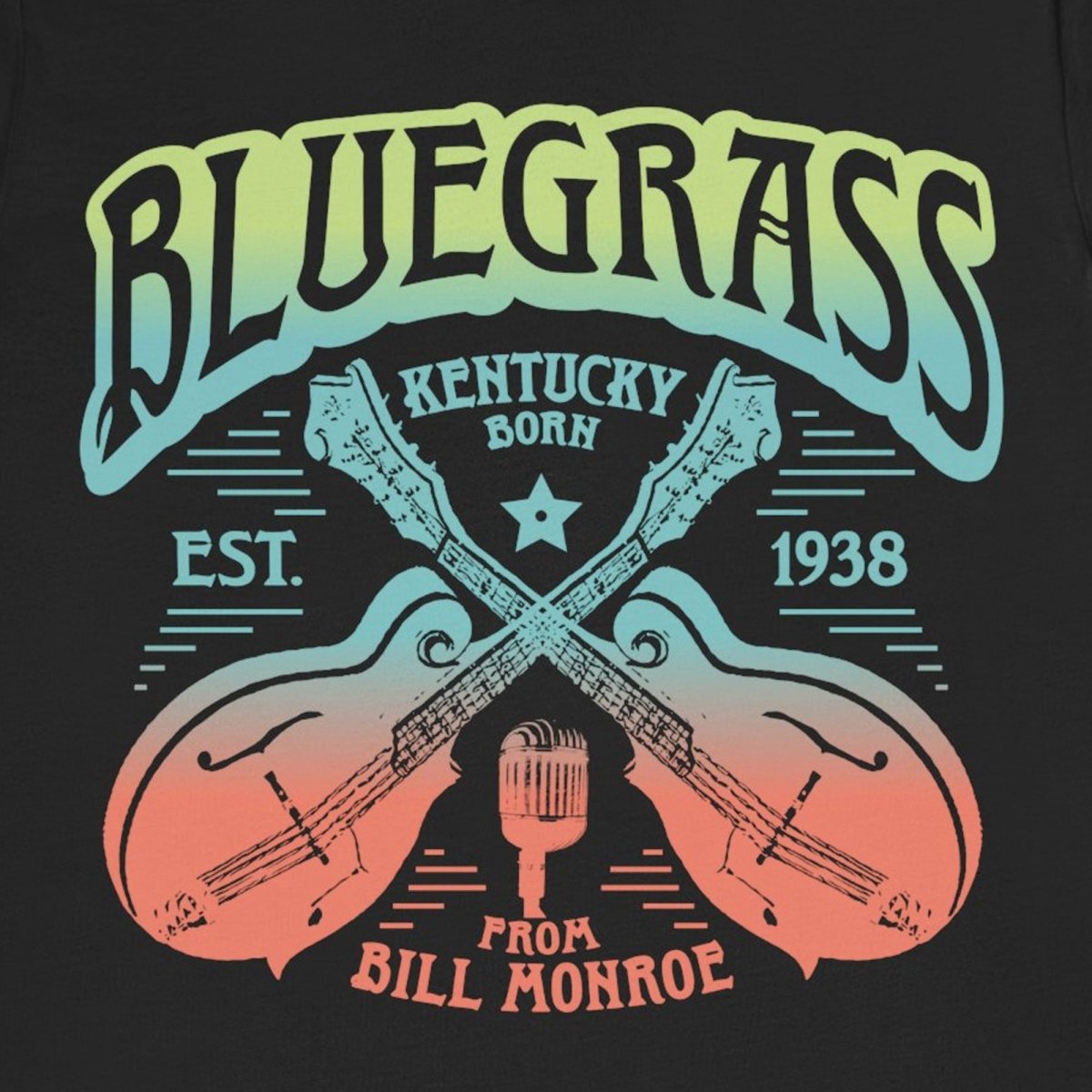 Bluegrass Premium T-Shirt, Mandolins, Bluegrass Festival or Music Gift