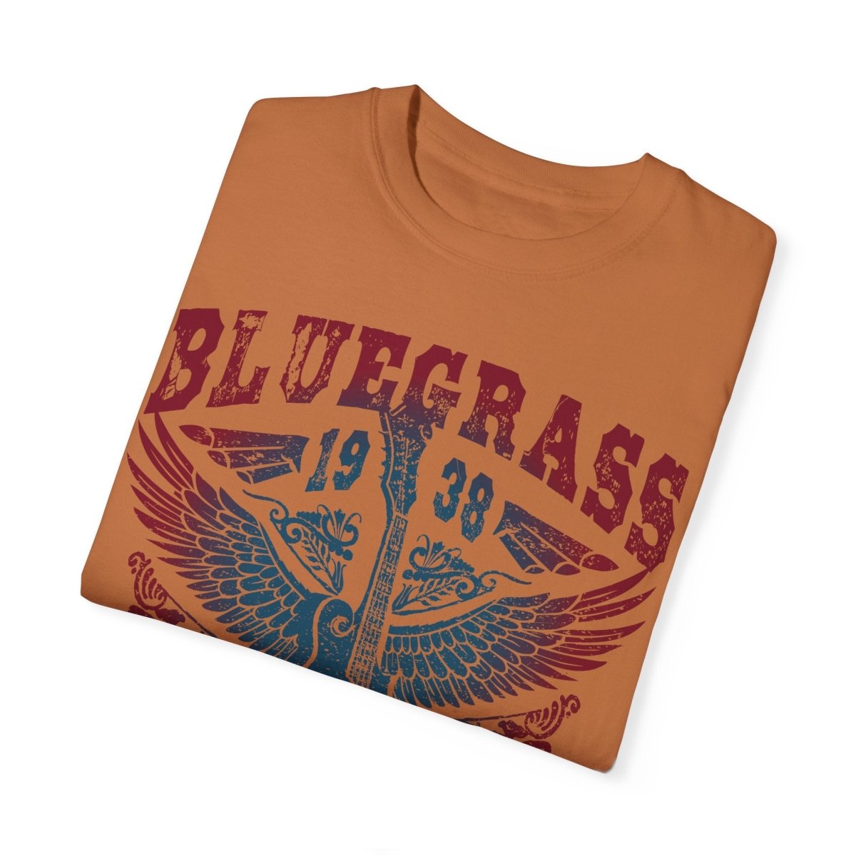 Bluegrass Shine Comfort Colors Relaxed Fit Softy Tee, Bluegrass Music Bliss, Mandolin, Americana, Roots Music