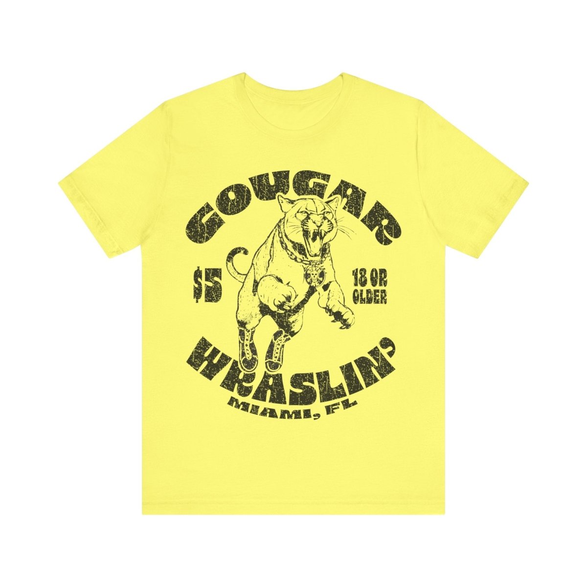 Cougar Wrestling Premium T-Shirt