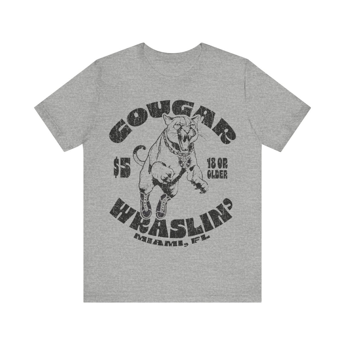 Cougar Wrestling Premium T-Shirt