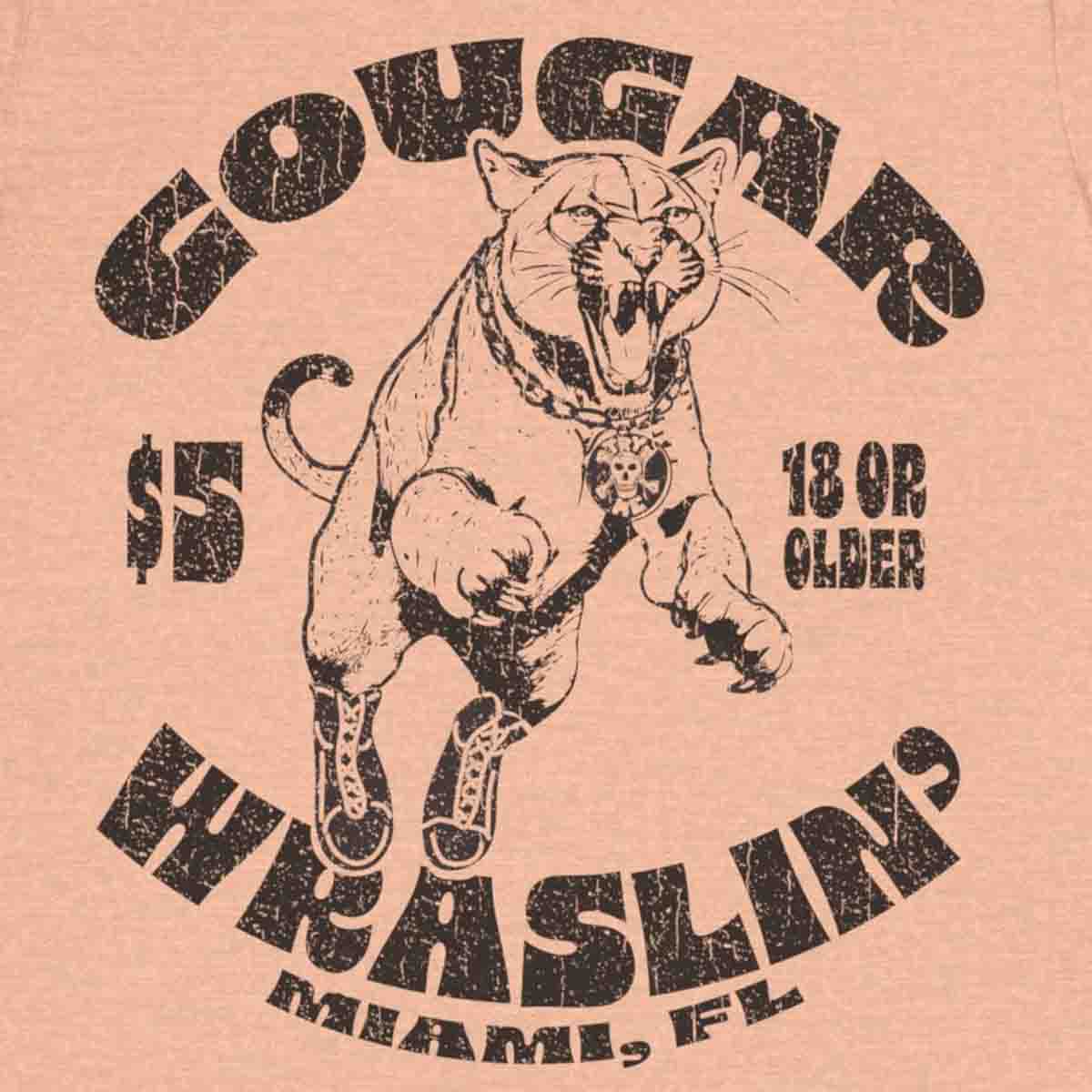 Cougar Wrestling Premium T-Shirt