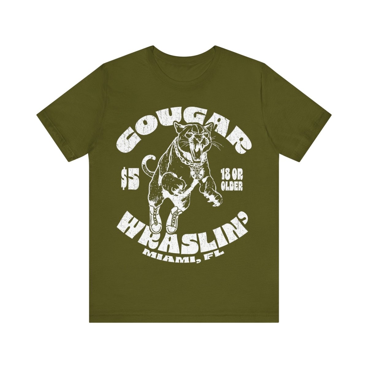 Cougar Wrestling Premium T-Shirt