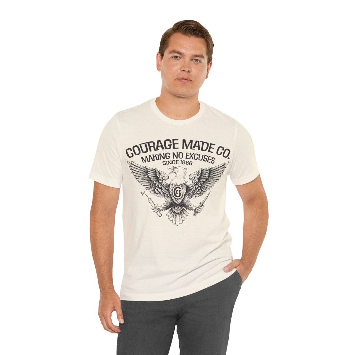 Courage Made Co. Eagle Premium T-Shirt