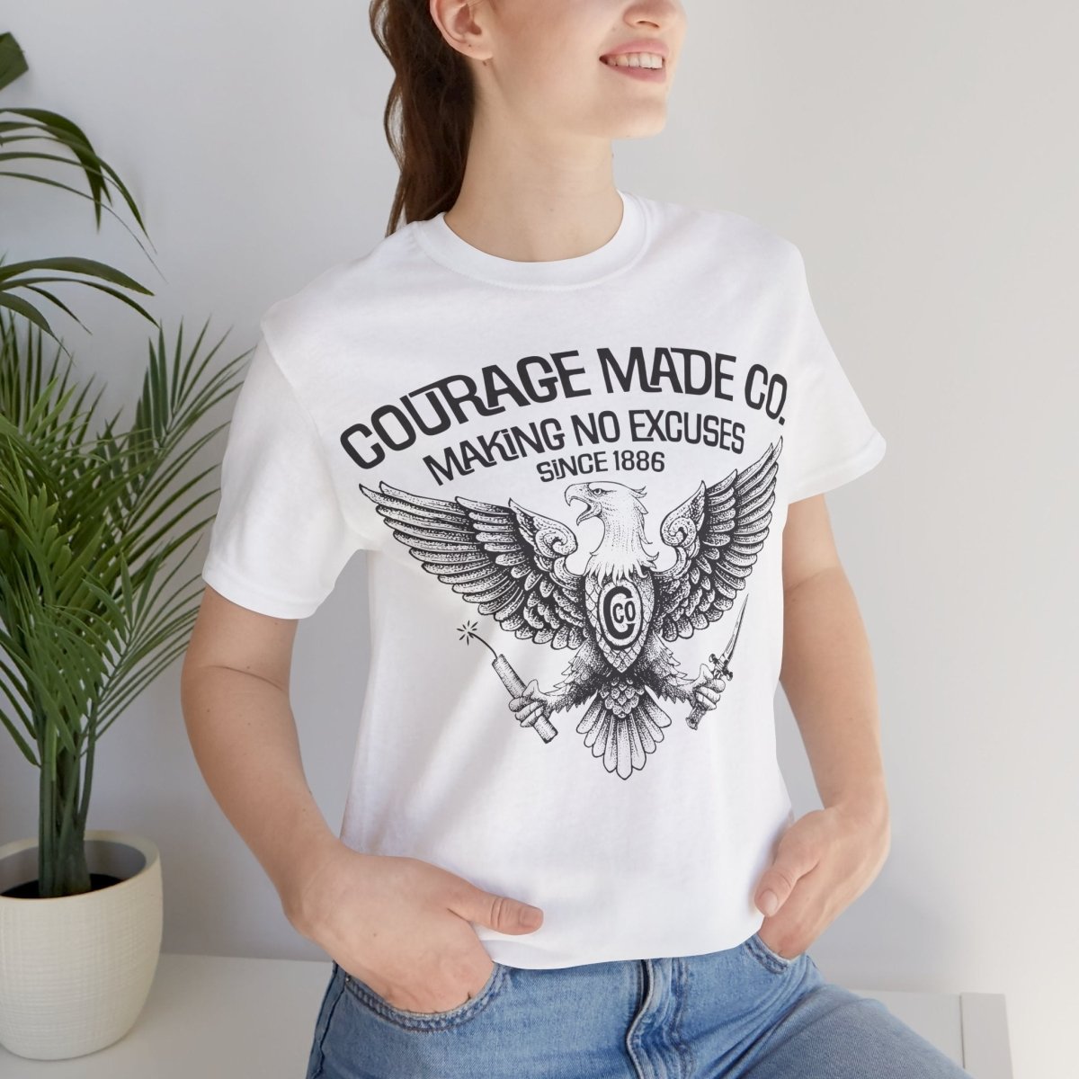 Courage Made Co. Eagle Premium T-Shirt