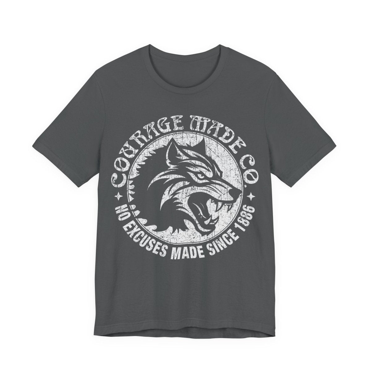 Courage Made Co. Wolf Head Premium T-Shirt