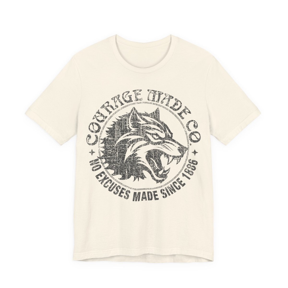 Courage Made Co. Wolf Head Premium T-Shirt