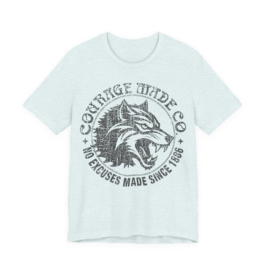 Courage Made Co. Wolf Head Premium T-Shirt
