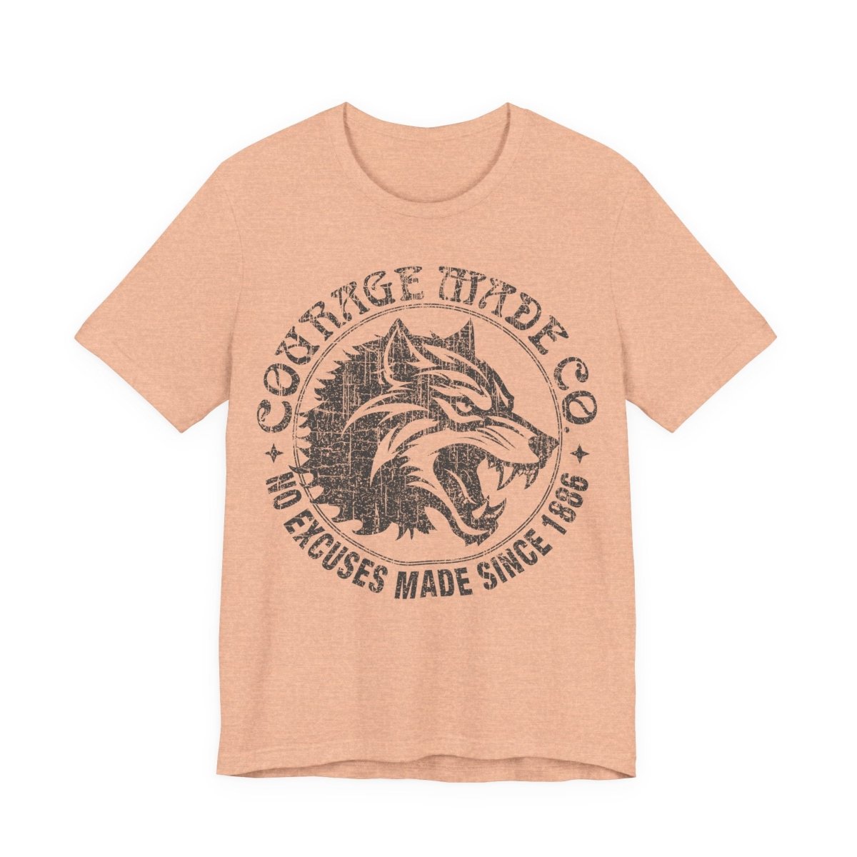 Courage Made Co. Wolf Head Premium T-Shirt