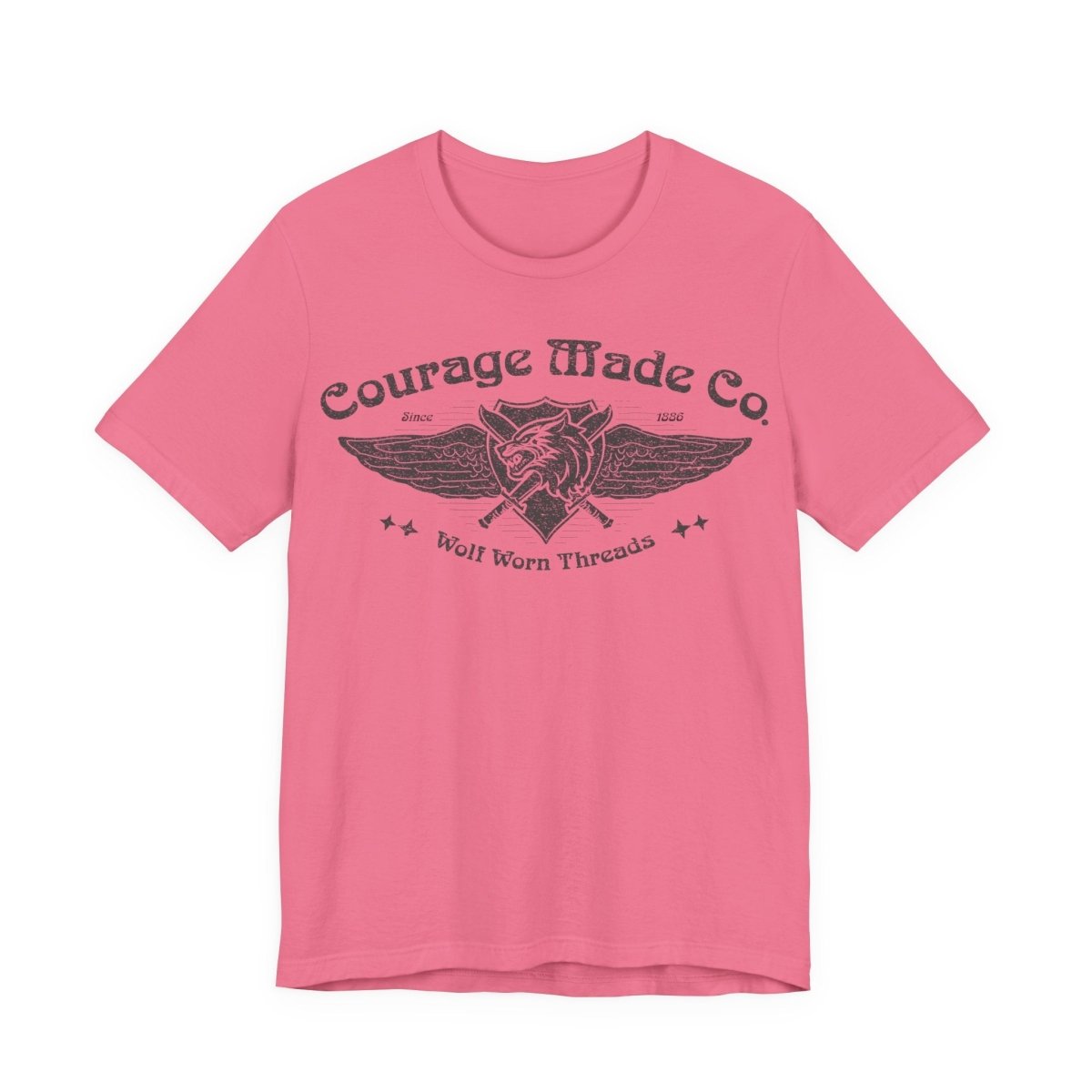 Courage Made Co. Wolf Worn Clothing Premium T-Shirt