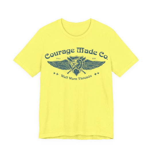 Courage Made Co. Wolf Worn Clothing Premium T-Shirt