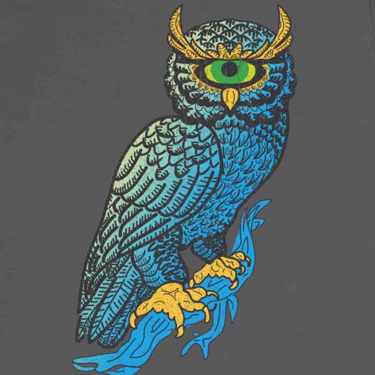 Cyclops Owl Tattoo Premium T-Shirt