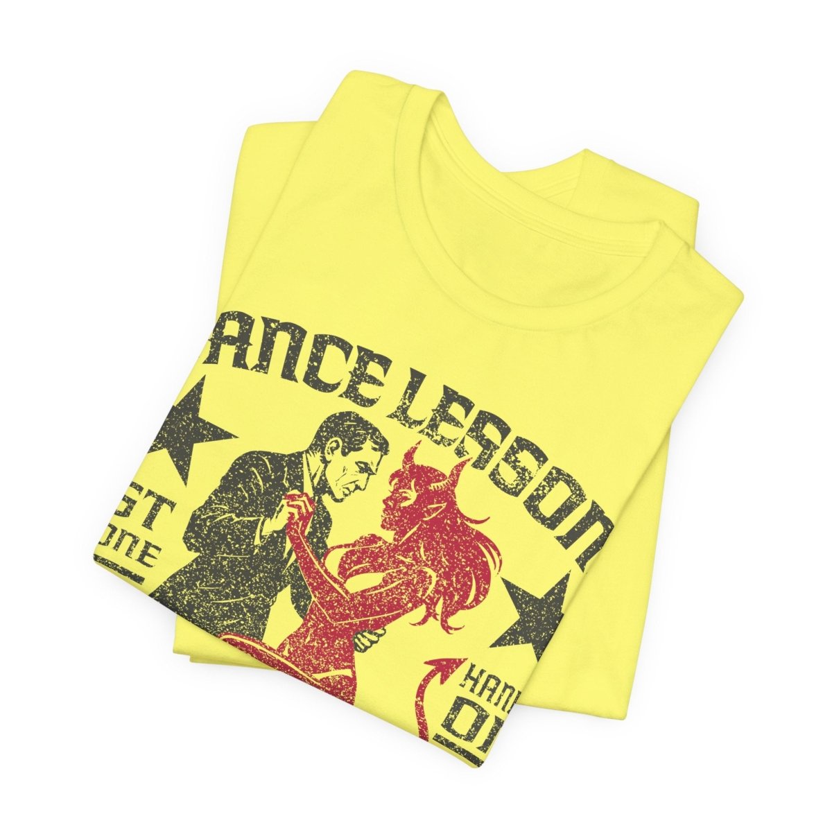 Dance With The She - Devil Premium T-Shirt, Vintage Graphic Style