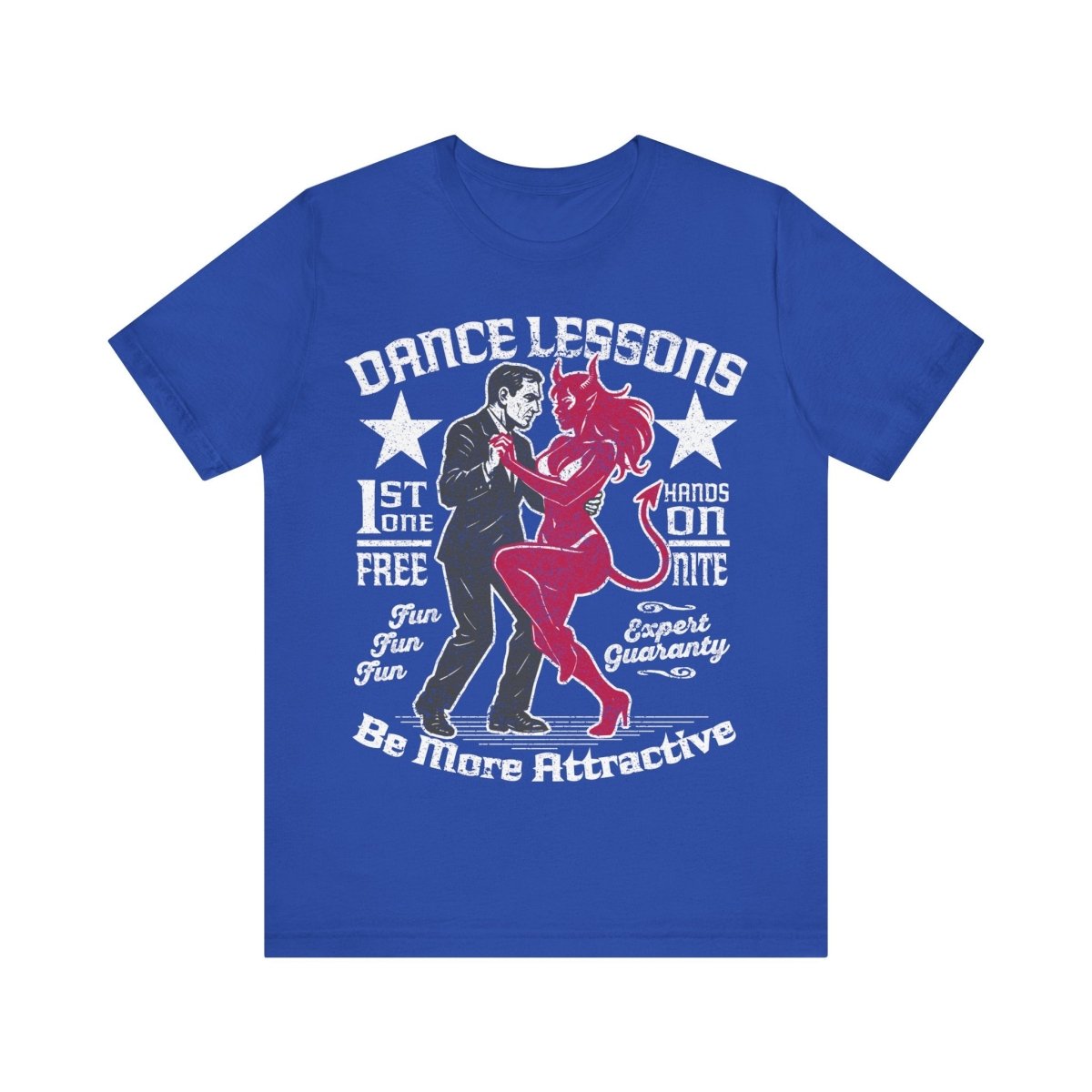 Dance With The She - Devil Premium T-Shirt, Vintage Graphic Style
