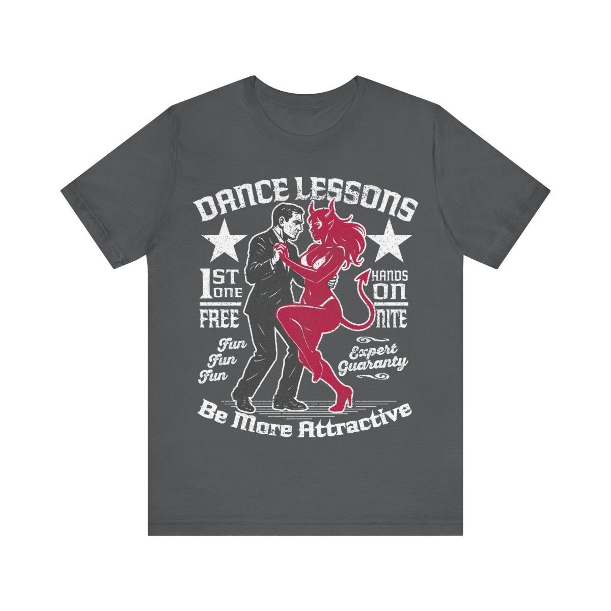 Dance With The She - Devil Premium T-Shirt, Vintage Graphic Style