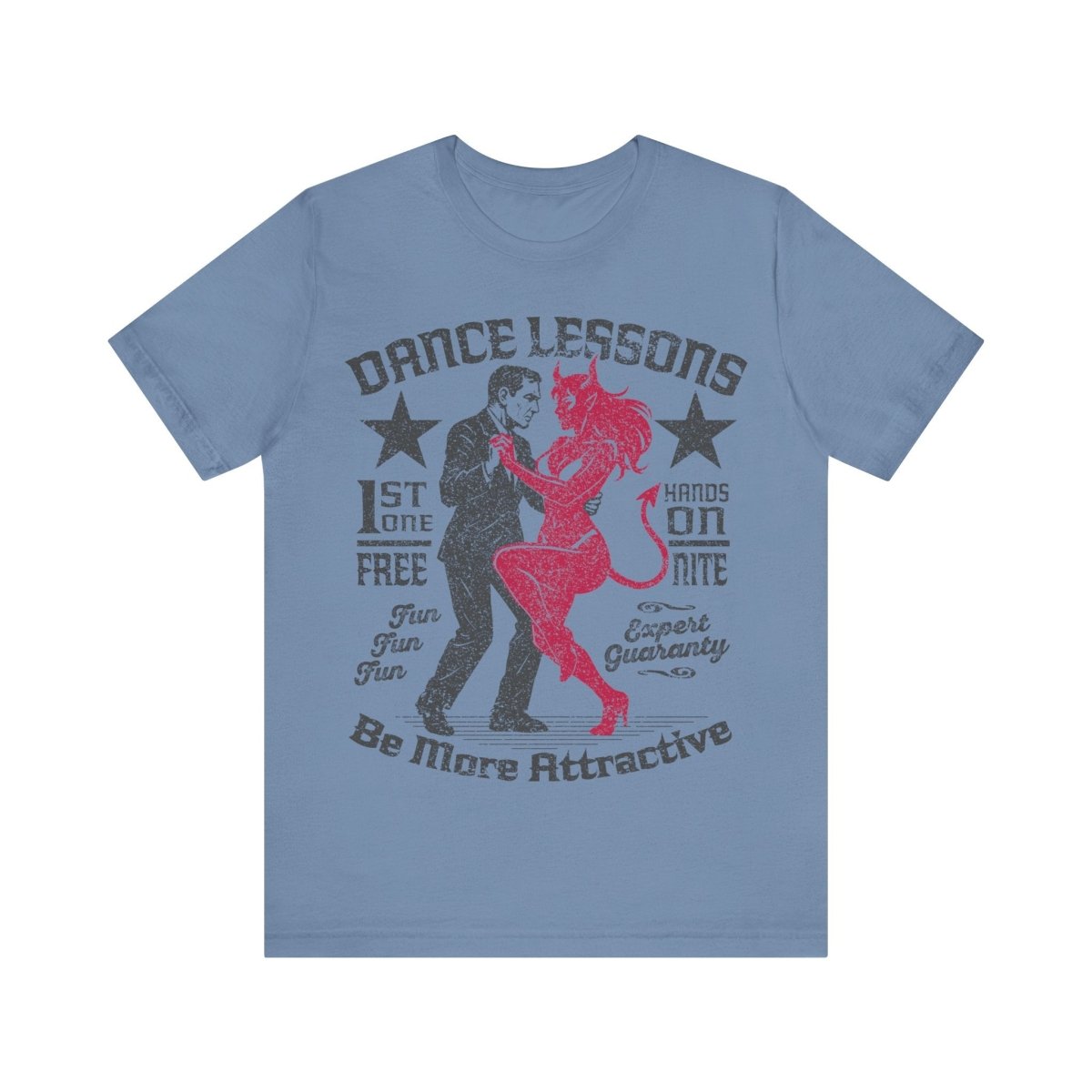 Dance With The She - Devil Premium T-Shirt, Vintage Graphic Style