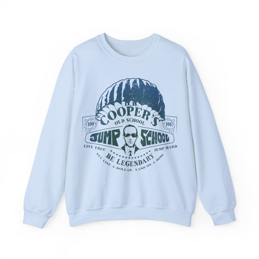 DB Cooper Jump School Fleece Sweatshirt, Legendary