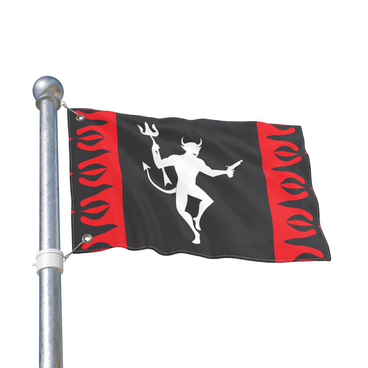 Devil Dancing Pirate Glory Flag