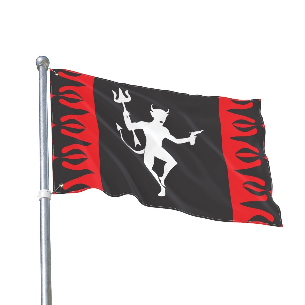 Devil Dancing Pirate Glory Flag