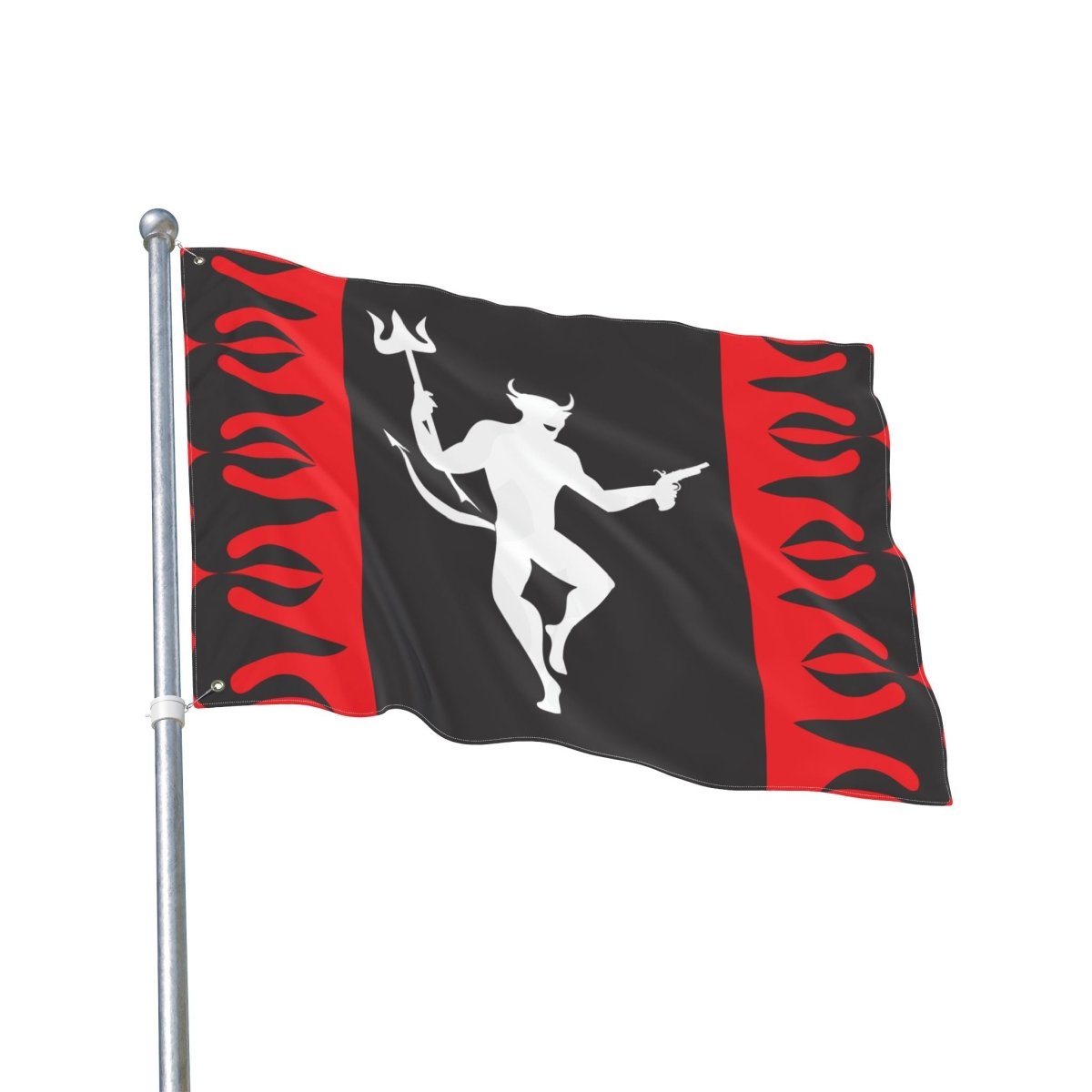 Devil Dancing Pirate Glory Flag