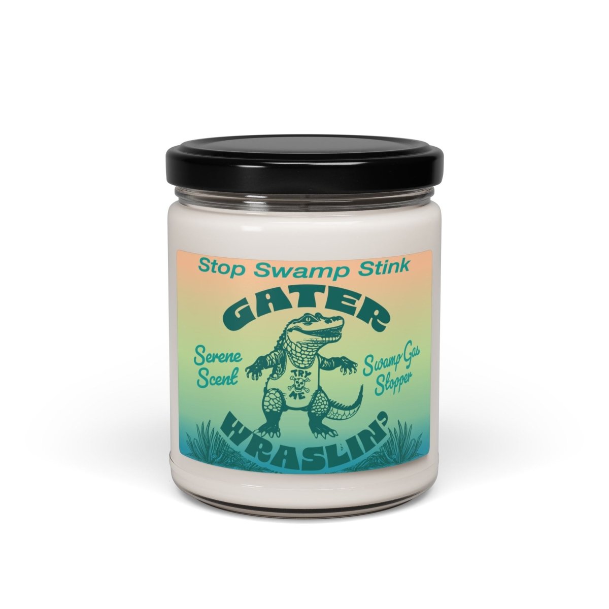 Dirty Work Gift with Stench Stop, Gator Wrestling, Stop Swamp Smell, Soy Candle 9 Scent Choices or Unscented