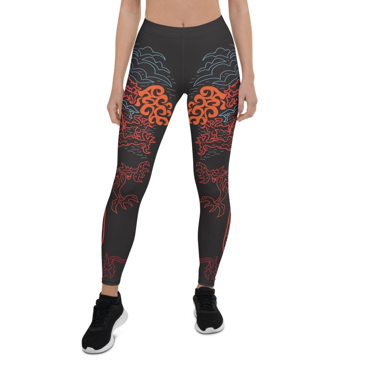 Dragon Beauty Premium Leggings, Bold Bad Beautiful Inspiration Gift