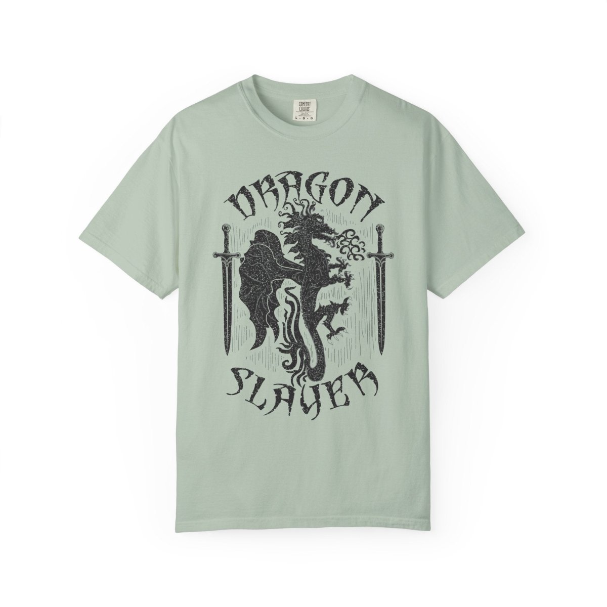 Dragon Slayer Problem Solver Hero Comfort Colors Relaxed Fit Tee