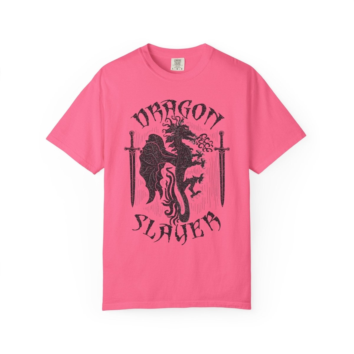 Dragon Slayer Problem Solver Hero Comfort Colors Relaxed Fit Tee