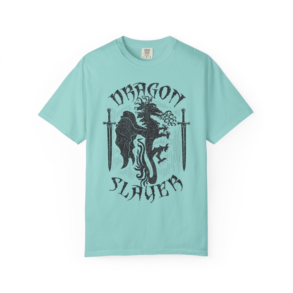 Dragon Slayer Problem Solver Hero Comfort Colors Relaxed Fit Tee