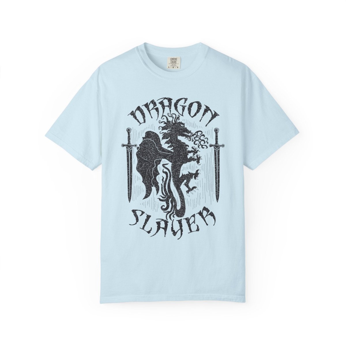 Dragon Slayer Problem Solver Hero Comfort Colors Relaxed Fit Tee