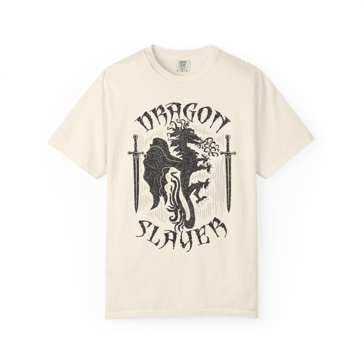 Dragon Slayer Problem Solver Hero Comfort Colors Relaxed Fit Tee