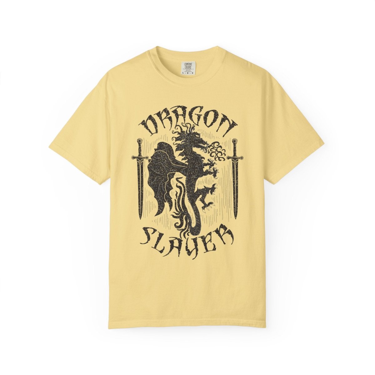 Dragon Slayer Problem Solver Hero Comfort Colors Relaxed Fit Tee
