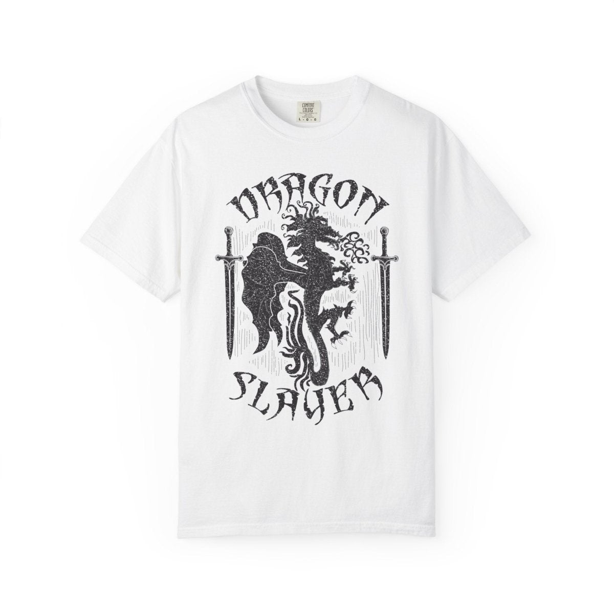 Dragon Slayer Problem Solver Hero Comfort Colors Relaxed Fit Tee