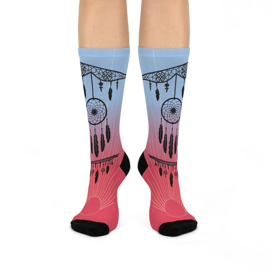 Dreamcatcher Sunrise Dreamer Gift Cushioned Crew Socks