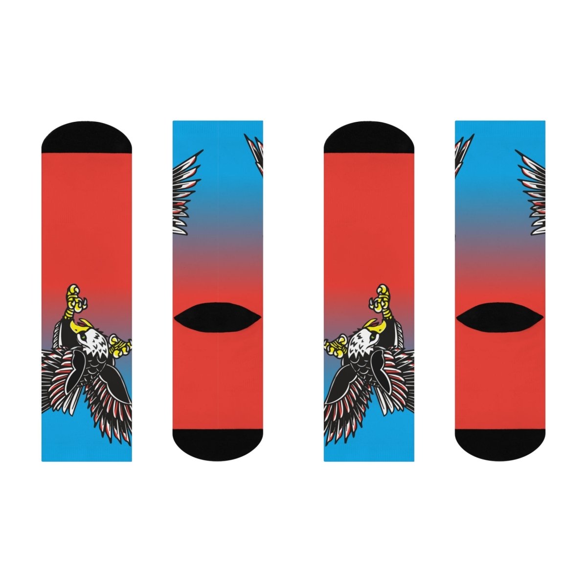 Eagle Ready Seize The Day Cushioned Crew Socks