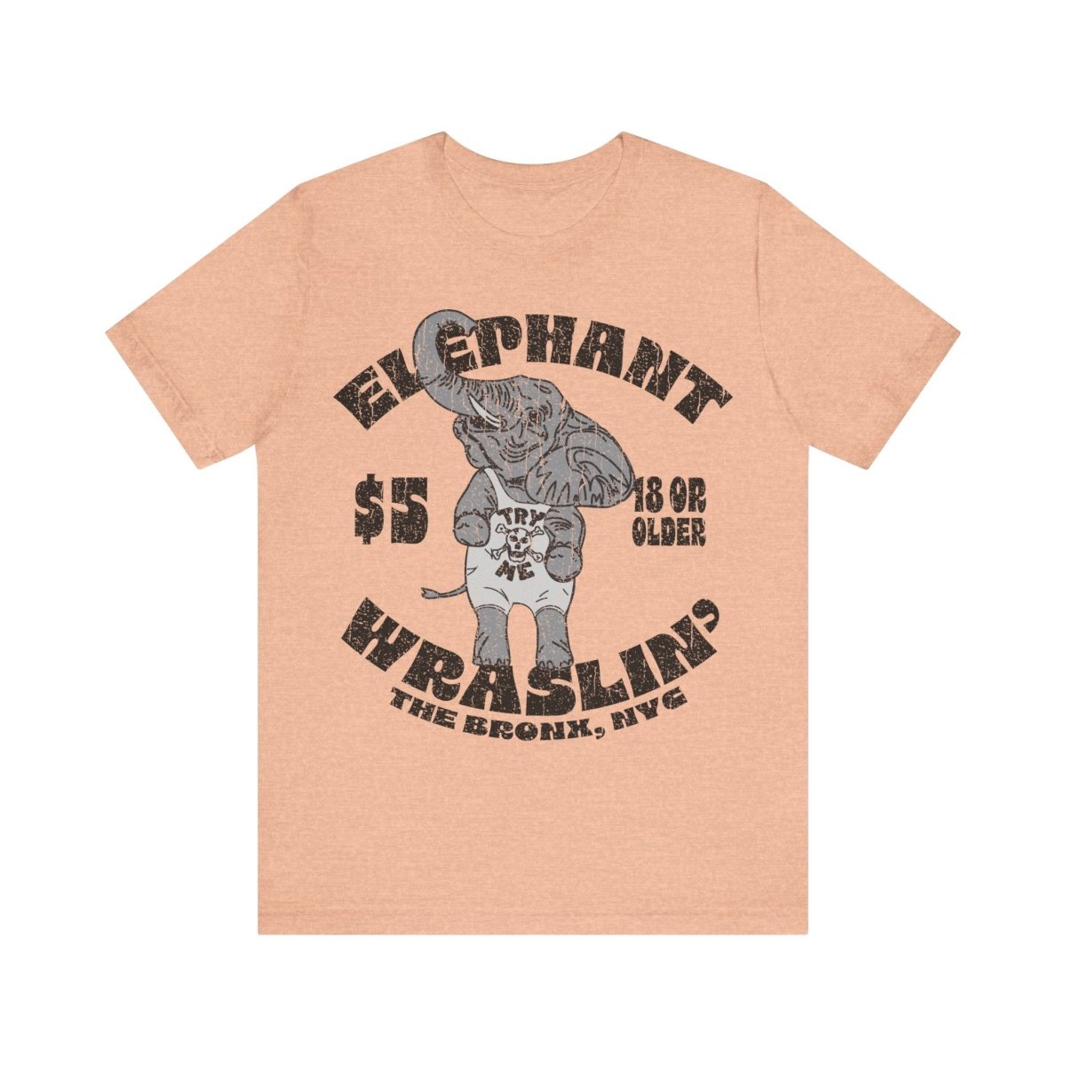 Elephant Wrestling Premium T-Shirt, The Bronx