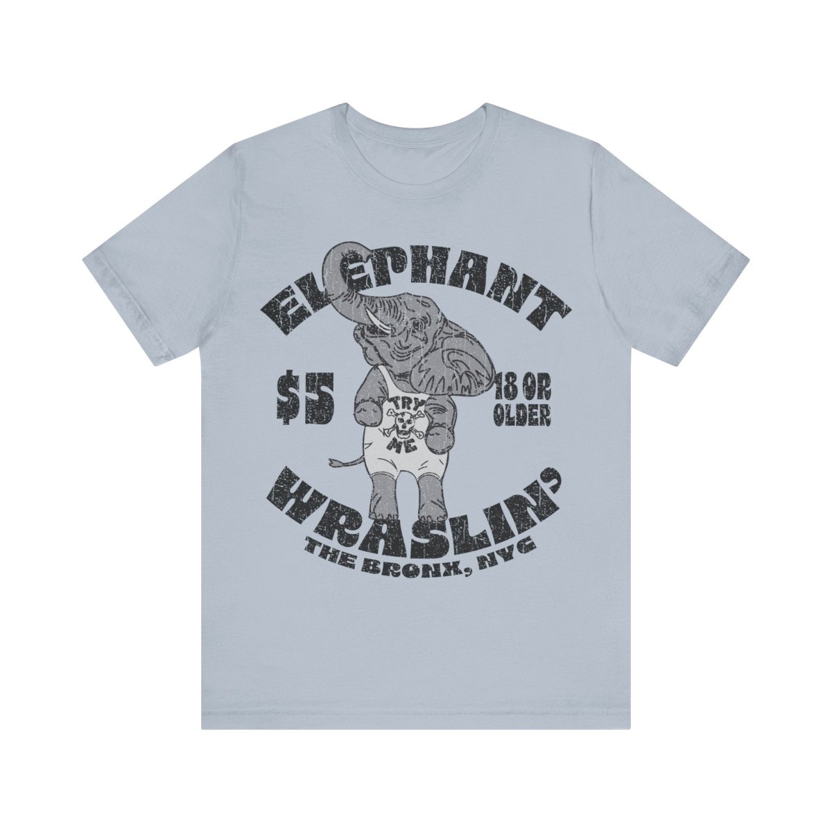 Elephant Wrestling Premium T-Shirt, The Bronx