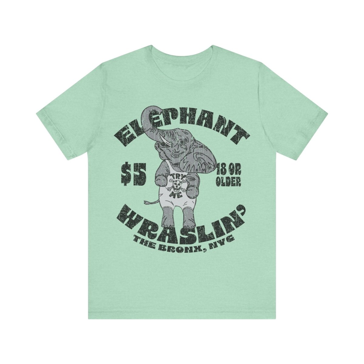 Elephant Wrestling Premium T-Shirt, The Bronx