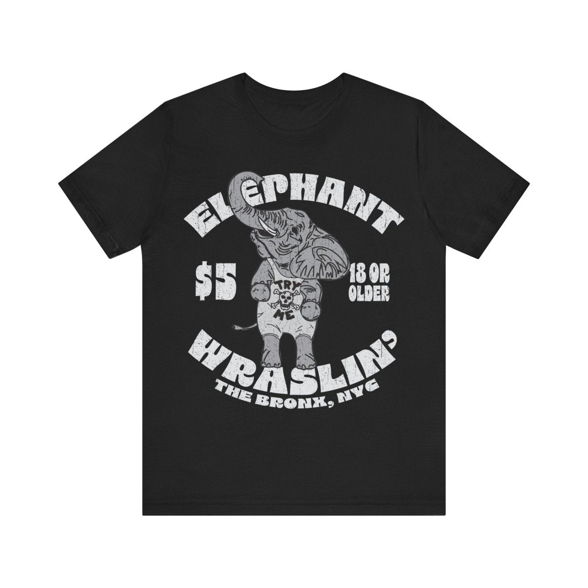 Elephant Wrestling Premium T-Shirt, The Bronx