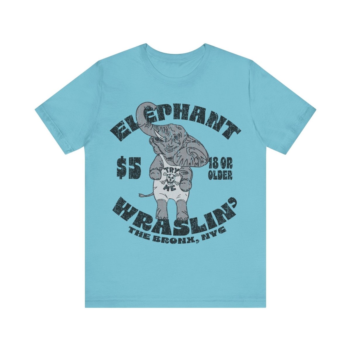 Elephant Wrestling Premium T-Shirt, The Bronx